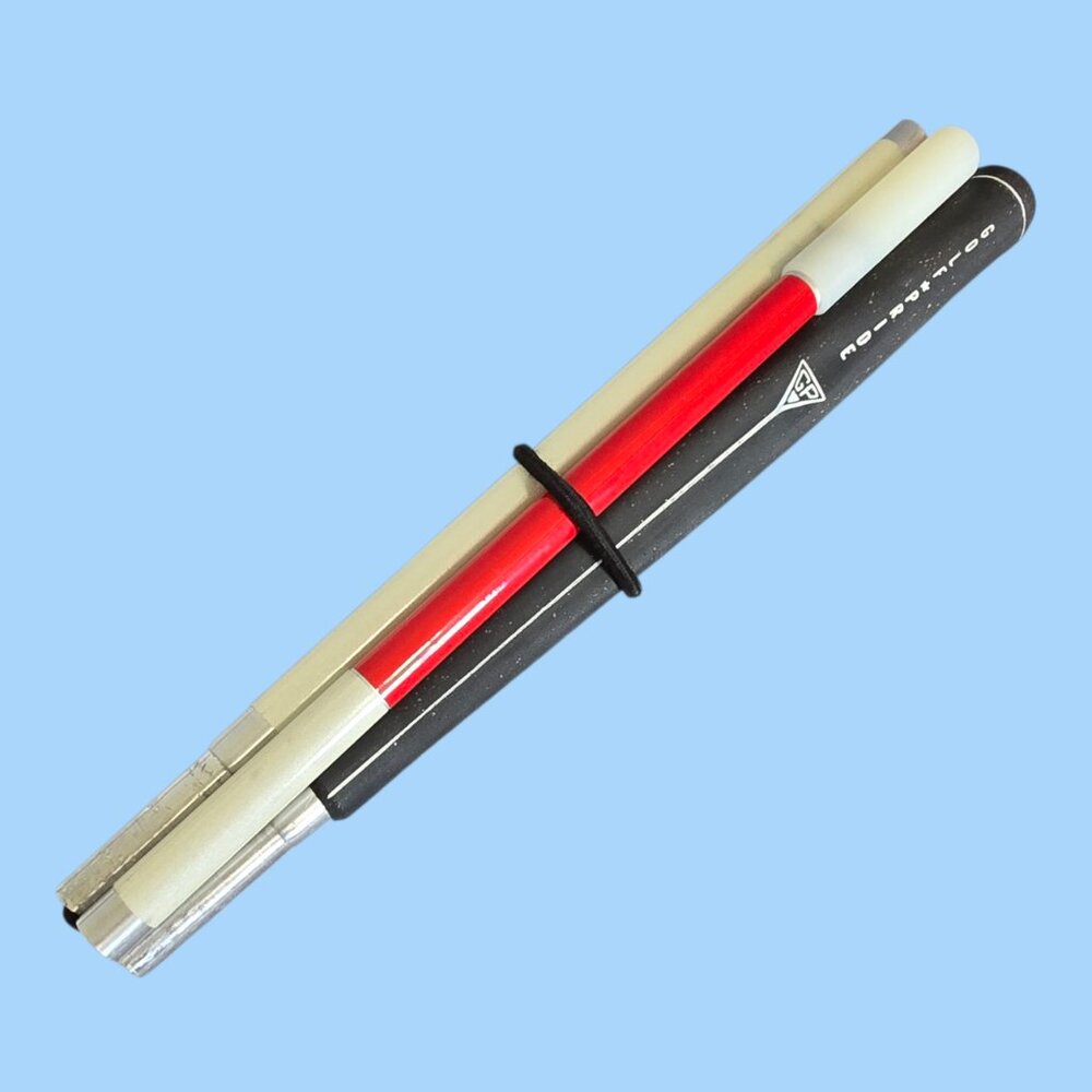 Golf Pride Putter Grip Reflective Foldable Walking Stick 43" Made in USA